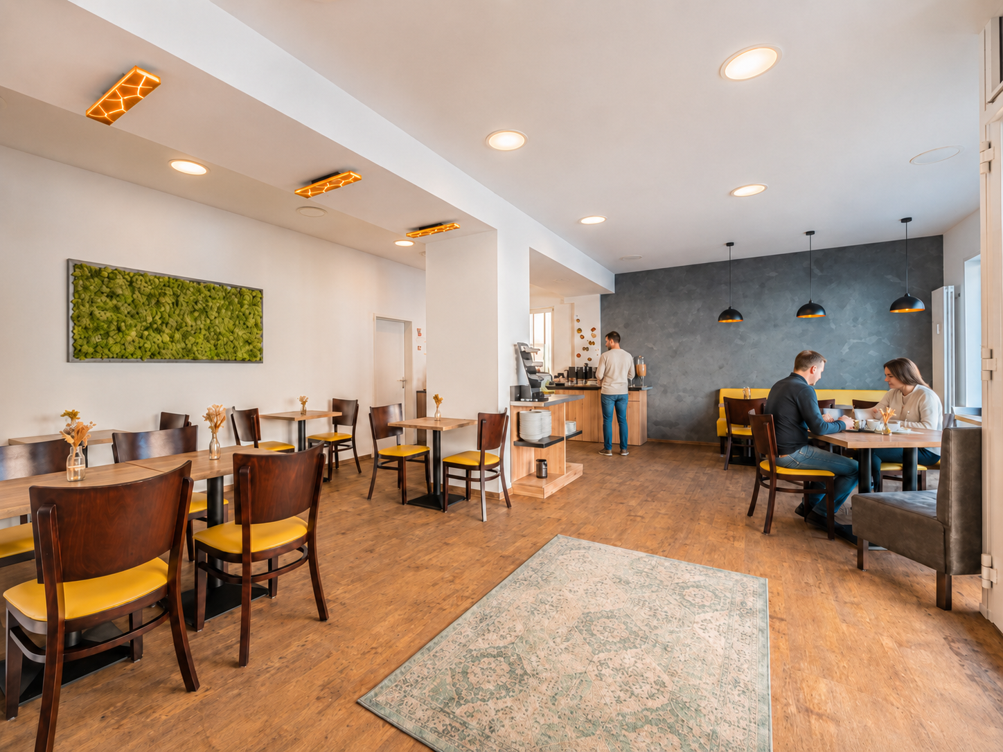 Frühstücksraum im Hotel Gute Hoffnung Pforzheim